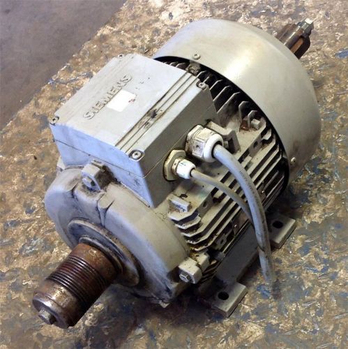 SIEMENS 3PH 480V 1755RPM 6.3kW ELECTRIC MOTOR 1LA71304AA90-Z