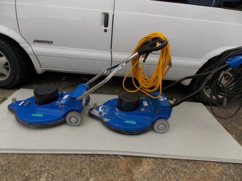 2 Clarke US-2500 Electric Floor Burnisher POLISHER BUFFER SANDER  CAN SHIP 20&#034;