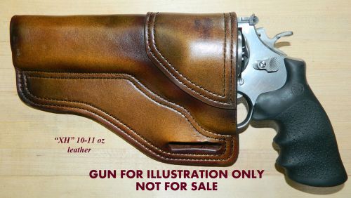 Gary C&#039;s Avenger OWB HOLSTER Left Hand S &amp; W  N Frame 6.5&#034; barrel  heavy leather