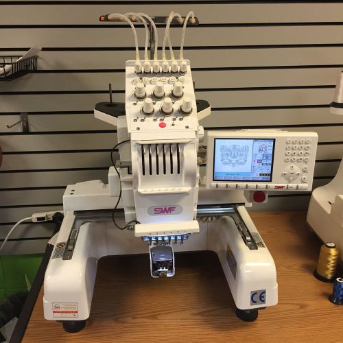 SWF 6 Needle Single Head Embroidery Machine