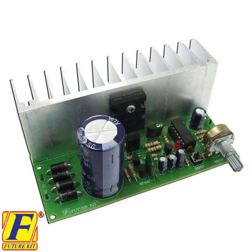 2x FA816 POWER SUPPLY REGULATOR VARIABLE MODULE,AC-DC,0-50V,3A,LM723,2SC5200,ELE