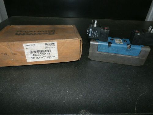 REXROTH R432006156 SOLENOID VALVE *NEW IN  BOX*