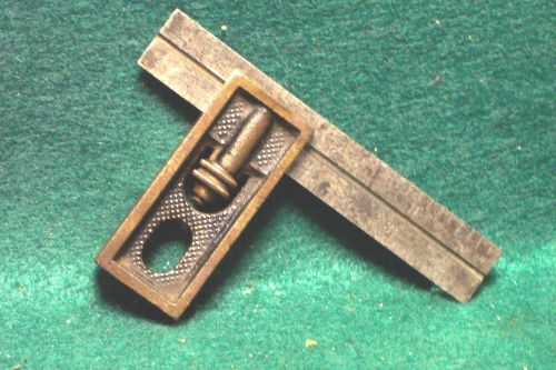 Vintage STARRETT MACHINEST SQUARE - 4&#034; - MACHINE SQUARE