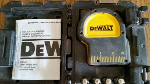 Dewalt self-leveling laser plumb bob