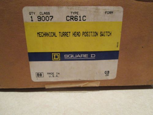 Square D 9007-CR61C Limit Switch (NEW)