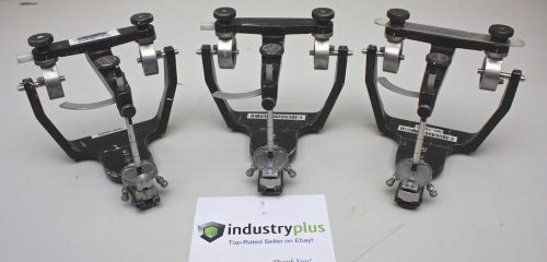 x3 HANAU Teledyne Wide Vue Dental Articulator 34209-4 Semi Adjustable 010885-000