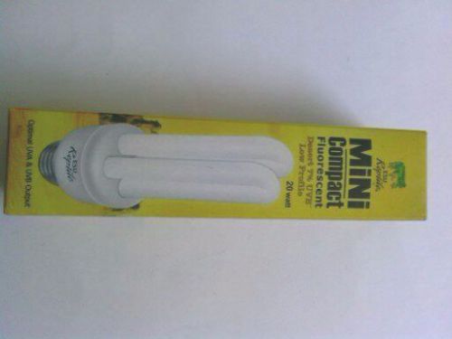 Coralife mini/compact low profile 20 watt desert bulb 7% UVB