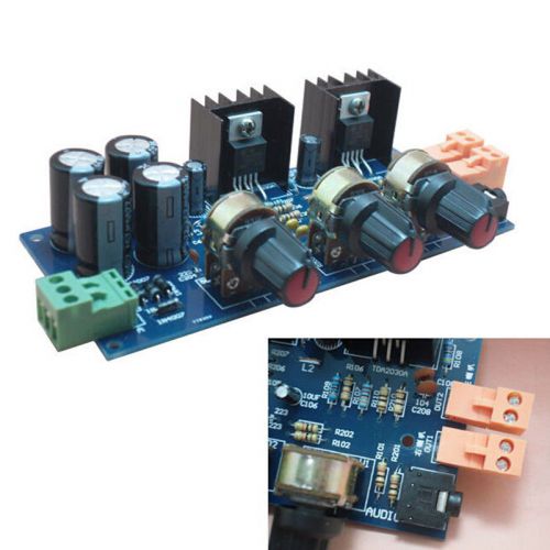 1x TDA2030A 2.0 Double Track TDA2030A Amplifier DIY Kit 2x18W SDE