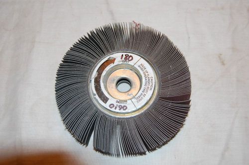 6&#034; X 1&#034; X 5/8&#034; Flap Disc 180 Grit