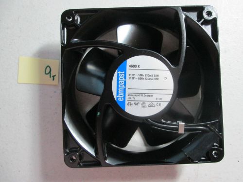 NEW NO BOX EBMPAPST 4600 X AC TUBEAXIAL FAN  (204-1)