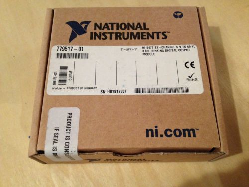 National Instruments 32-channel 5-60V Sinking digital output module, 9477