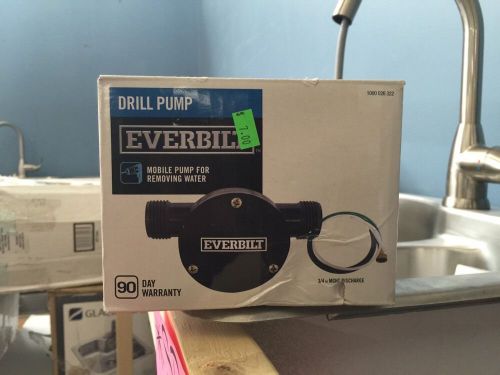 Everbilt Drill Pump