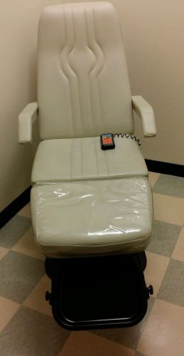 Tan color exam chair