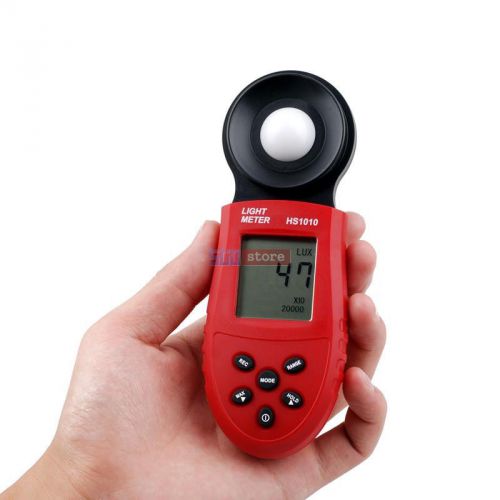 Lux/FC 200,000 Luxmeter Meter Luminometer Photometer Digital Light Meter Tester