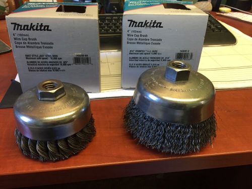 Makita Cup Brush (New). PAIR OF TWO!