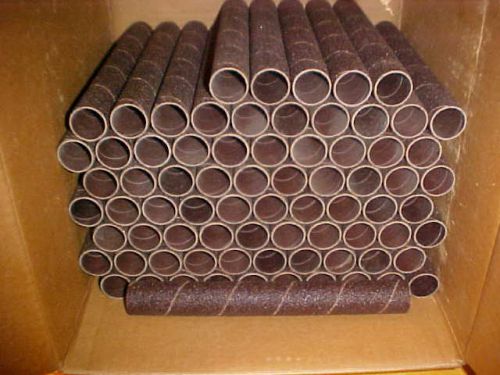 New lot of 10 - arc abrasives 1&#034; x 9&#034; 40 grit spiral no lap bands for sale