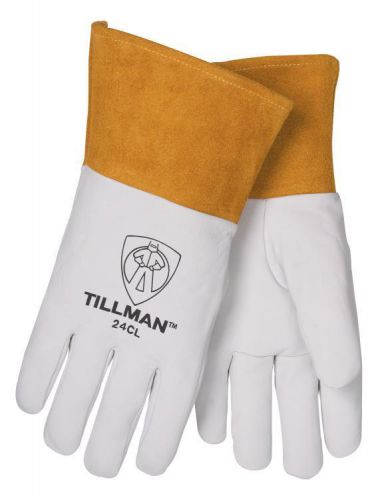 Tillman 24c top grain kidskin 4&#034; cuff tig welding gloves, x-large for sale