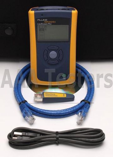 Fluke networks linkrunner pro network multimeter tester for sale