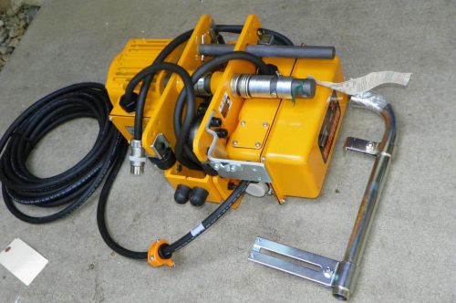 Harrington mr2 electric hoist trolley 1 ton hoist capacity 40ft per minute for sale