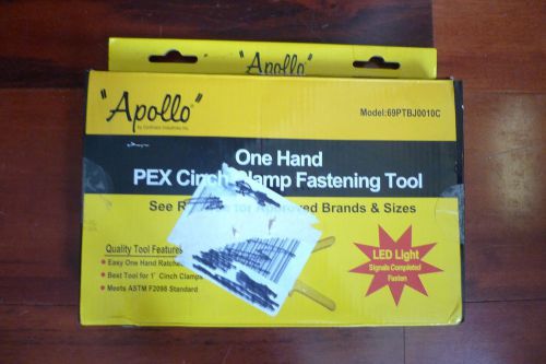 APOLLO TOOL PEX CINCH ONE HAND 69PTBJ0010C led light signals done rite