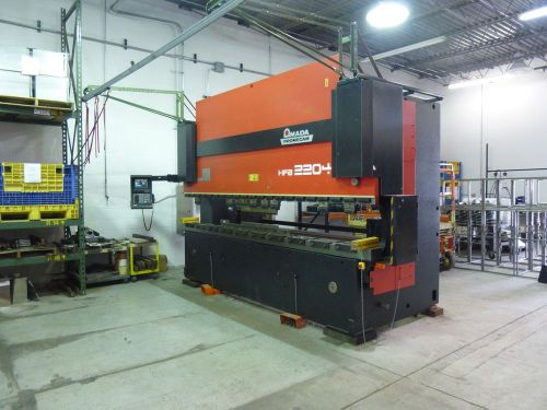 Press Brake, Amada Model HFB2204 242 Ton 5 Axis, 1999