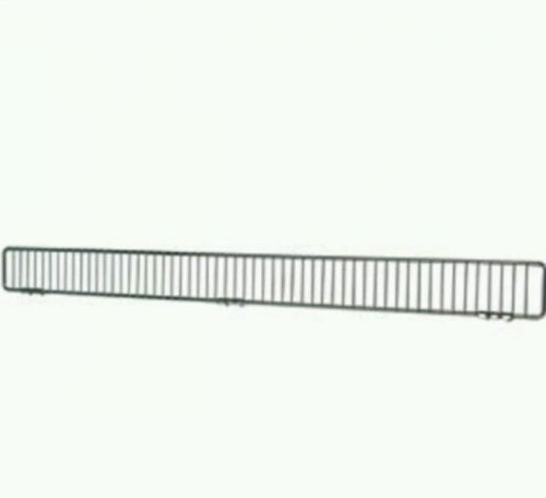 Gondola Shelf Wire Fence 3&#034; H x 48&#034; L - Lozier Madix - Chrome Finish - 25 pieces