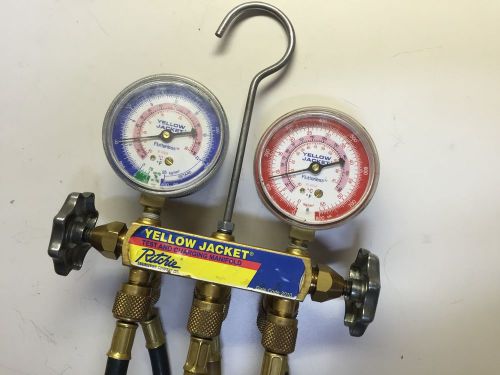 Ritchie yellow jacket test &amp; charging manifold date code 2010 for sale