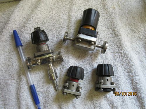 Used Manual Diaphragm Valves, 1/2&#034;