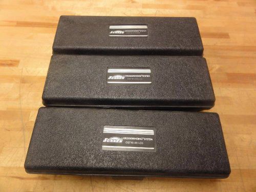 (3) NEW Sunnen CGT Krossgrinding Tools CGT10-351-D3 CGT12-375-D3 hone sleeve cnc