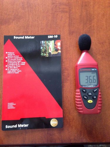 Open Package Amprobe SM-10 Sound Meter