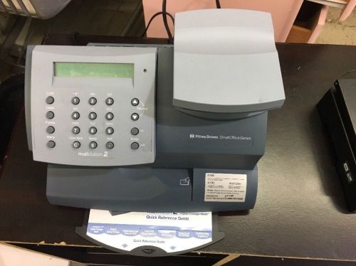 Pitney bowes mail station 2 digital postage meter scale k7mo usps k700 new for sale