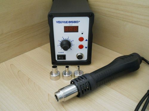 New hot air smd rework station,soldering/ desoldering, 858d+ for sale