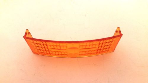 Code 3 / PSE Lower Deck Halogen Lens / Filter - AMBER - NOS - T05174