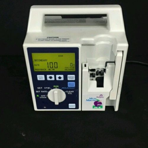 Hospira Micro Macro Plum XL IV Infusion Pump