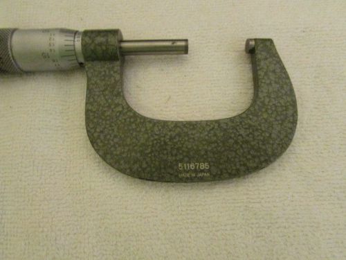 Mitutoyo 1&#034;-2&#034; Micrometer # 5116785