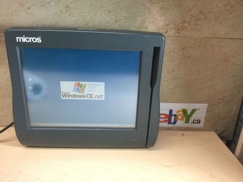 Micros Workstation 4 12&#034; Touchscreen POS Terminal 500614-001~UNIT 5~FREE SHIP