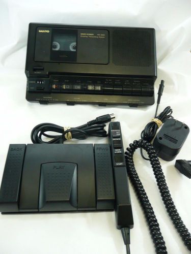 Sanyo Standard Cassette Dictating/Transcribing System TRC-8800