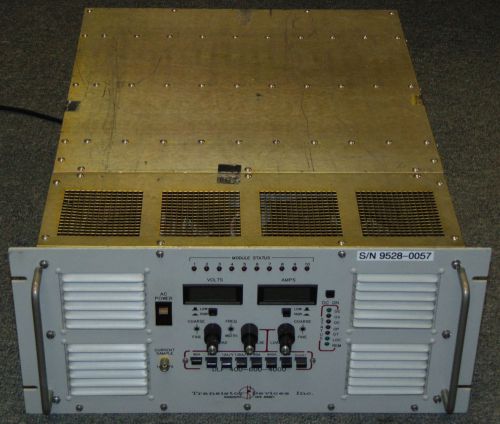 Tdi transistor devices dlf 400-600-4000 electronic load 0-400v 0-600a 4000 watts for sale