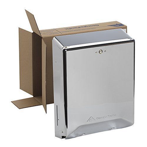 NEW Georgia-Pacific 56620 Chrome Combination Multifold Paper Towel Dispenser