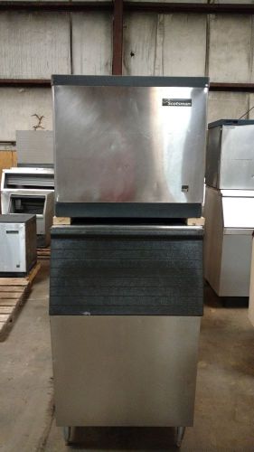 Scotsman ice machine and bin CME 506