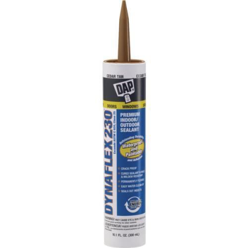 10.1 Oz DAP Dynaflex 230 Premium Latex Sealant - Cedar Tan