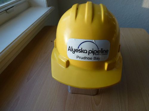 Hard hat from the alaska pipeline prudhoe bay ice road truckers belt buckle for sale