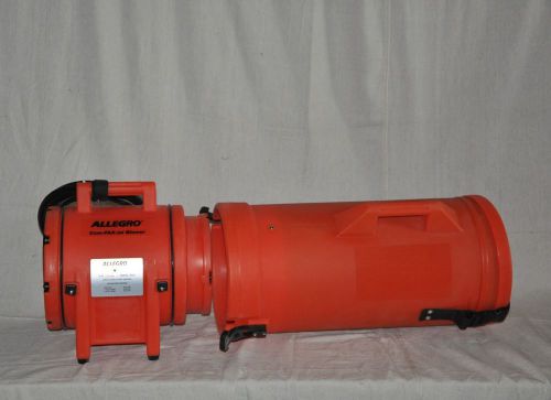 Allegro 9536-25 axial confined space fan 1/4 hp 12vdc 4200 rpm blower/fan speed for sale