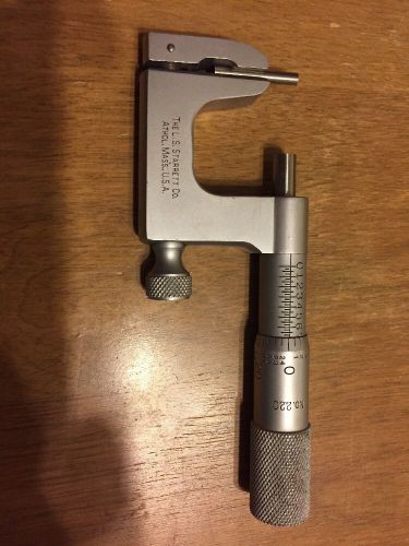 Starrett Multi Anvil Micrometer.