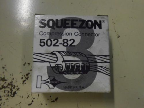 NOS SQUEEZON COMPRESSION CONNECTOR 502-82 (LOT OF 3)