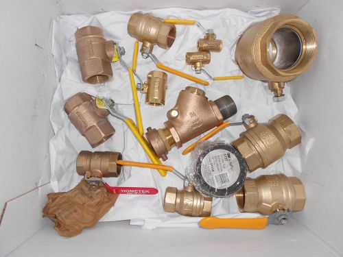 New 3&#034;, 2&#034;, 1.5&#034;, 1.25&#034;, 1&#034;, .5&#034;  ball valves &amp; check valve --  free shipping for sale