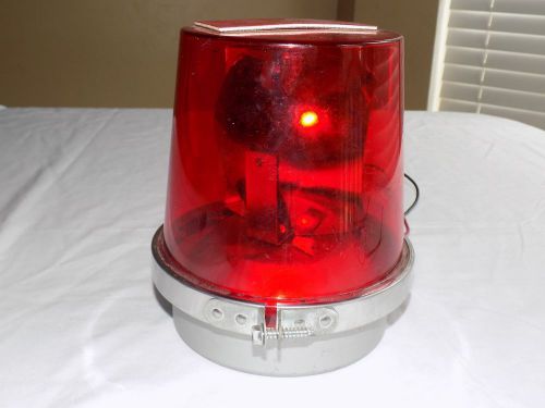 Edwards 53R-G1 Signaling AdaptaBeacon 24VDC Visual Signal Appliance Light Red