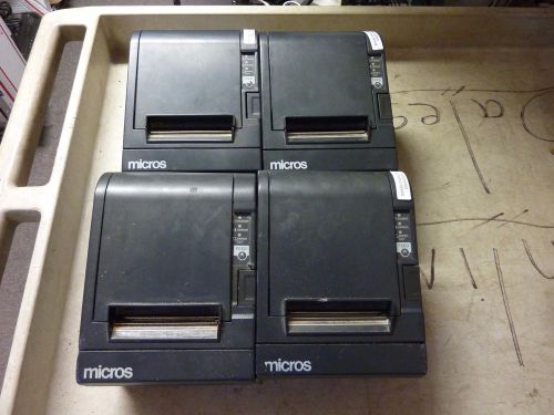 4x Genuine Epson TM-T88 III/M129c Micros Point Of Sale Thermal Printers As-Is