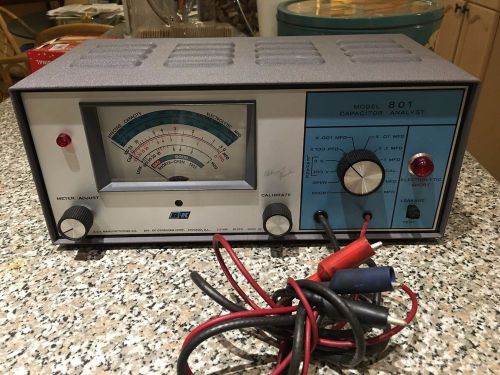 B&amp;K Precision 801 Capacitor Analyst Work,Slightly Used.