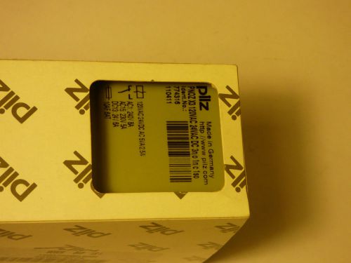 NEW in original box PILZ PNOZ X3 24VAC DC PNOZX3 774316 110411